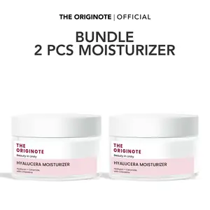 The Originote Bundle 2pcs Hyalucera Moisturizer - pelembab wajah Memperbaiki Skin Barrier muka dan Menghidrasi Kulit wajah with hyaluronic Acid ceramide