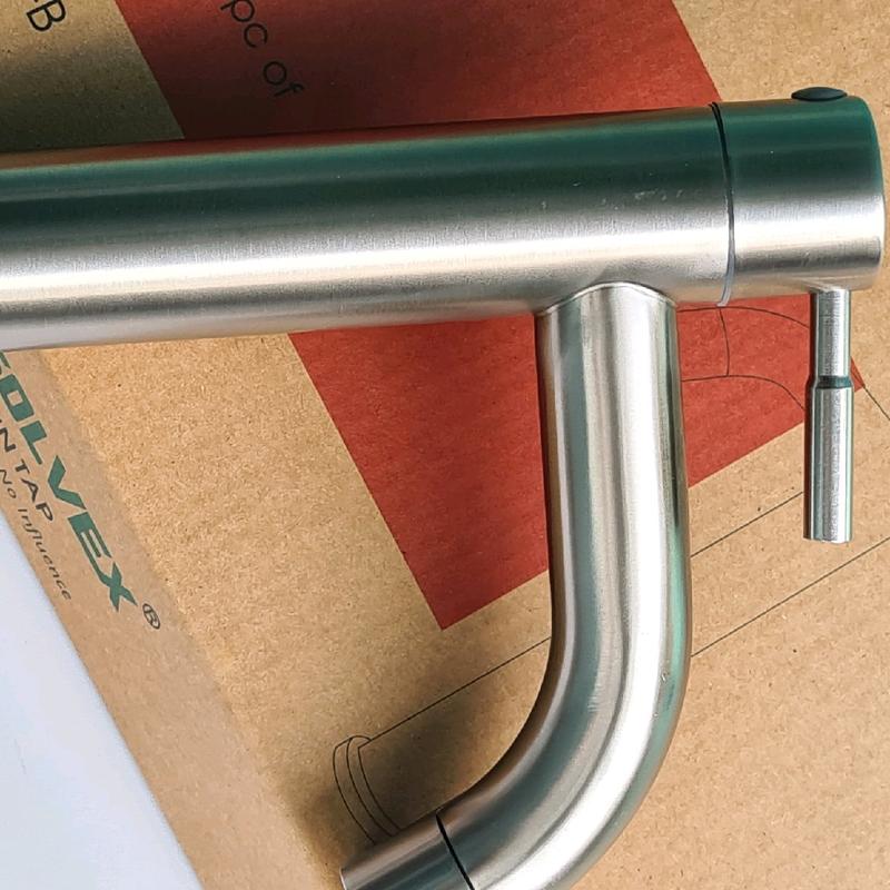 Kran bambu kran air wastafel kran bambu estetik  stainless SUS 304 tinggi 30cm 6