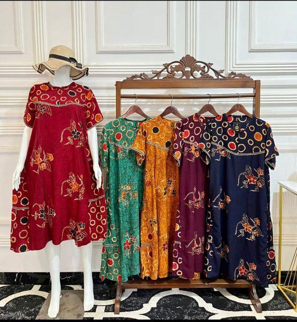 Daster rani cap terbaru daster renda viral daster batik busui