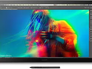 Wacom DTH227K0A Cintiq Pro 22 Drawing Tablet with Screen Ultra HD 4K Touchscreen Display Graphic Arts Tablet Pen