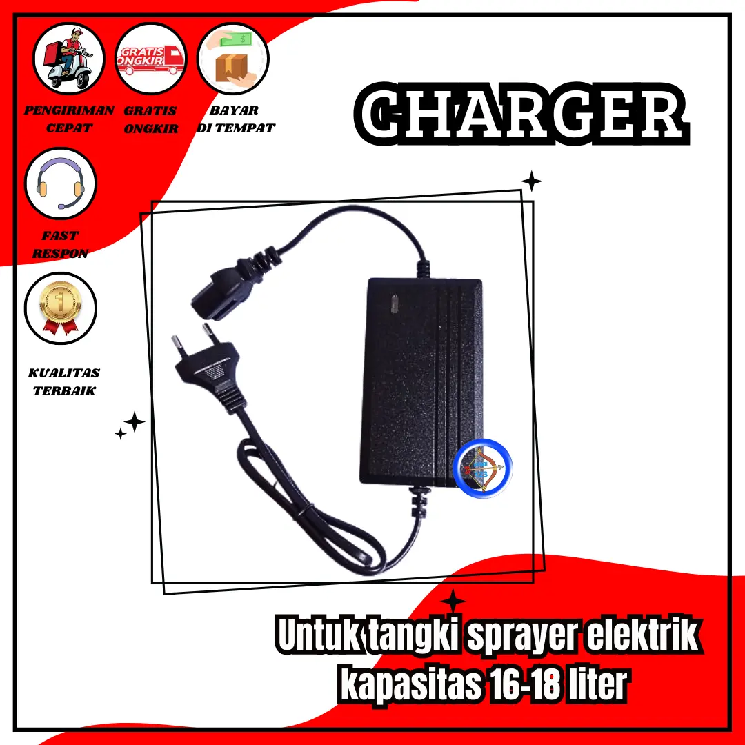 Charger Elektrik Sprayer Casan Tangki Sprayer-TANPA DUS