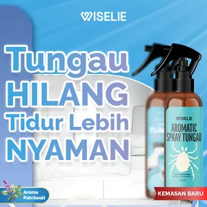 Wiselie Aromatic Spray Pengusir Tungau Dijamin Ampuh 100% Cairan Pembasmi Tungau
