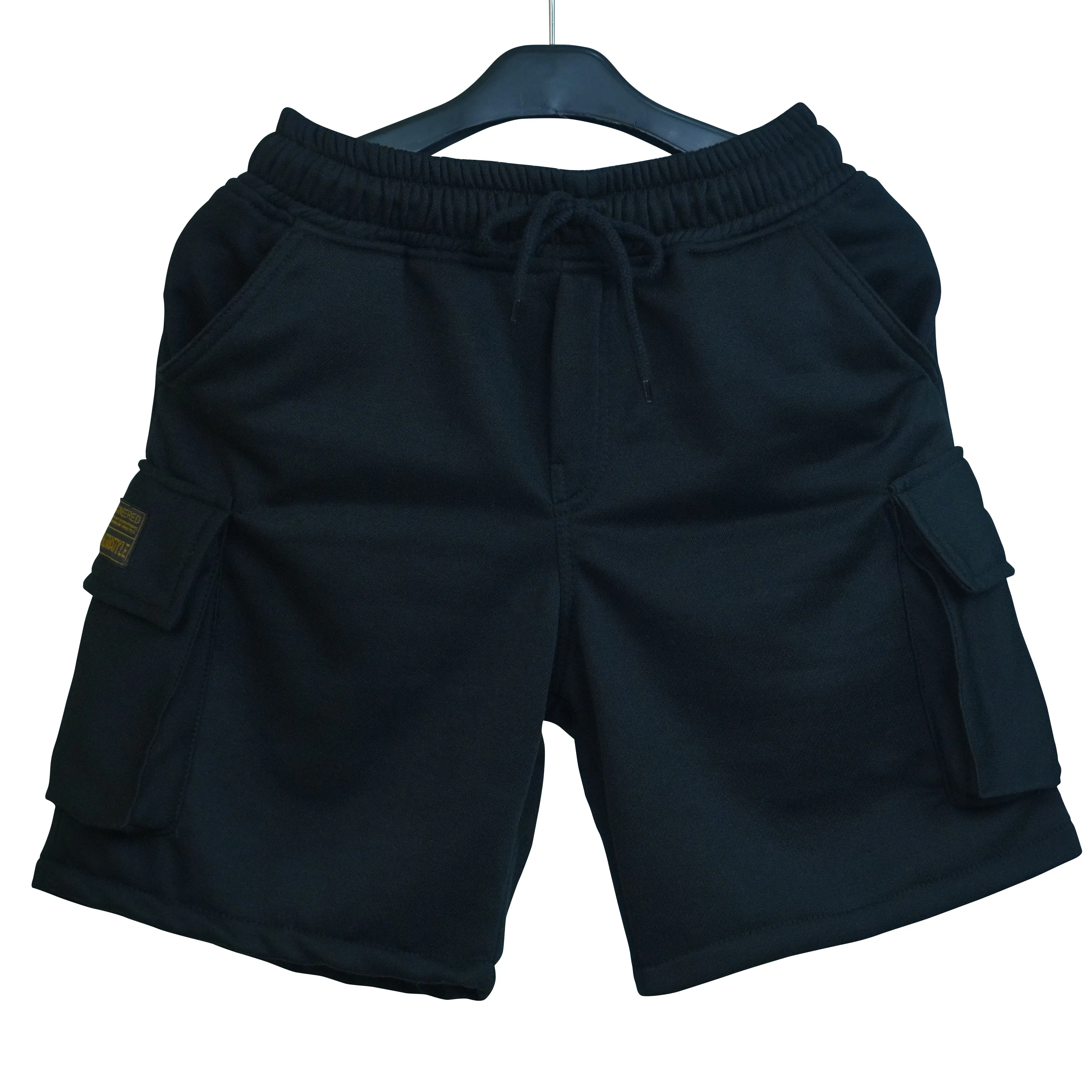 GRACIOUSTYLE - Boardshort, Celana Cargo Pendek Pria Dewasa, Celana Short Premium, Celana Pendek Cowok Santai, Katun, Santai, Surfing Melar, Nyaman Distro, Boxer, Combed, Hitam, Casual  Karet