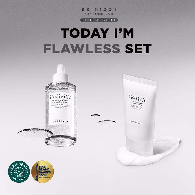 Today I'm Flawless Set (Brightening Capsule Ampoule 100ml + Capsule Cream 75ml) (GET FREE GIFT HADIAH TERBATAS) 0