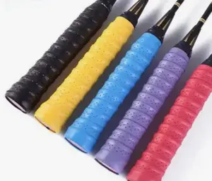 GRIP RAKET Pegangan raket bulutangkis dua warna berongga keel raket bulutangkis lem tangan non-slip sabuk penyerap keringat menebal raket / AP376 Badminton