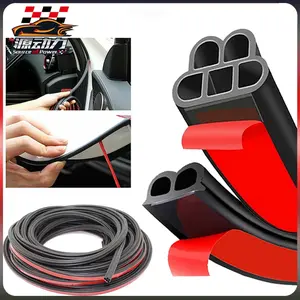 【10Meter】karet Peredam Pintu Mobil List Pelindung Pintu Universal Aksesoris Mobil Car karet  peredam