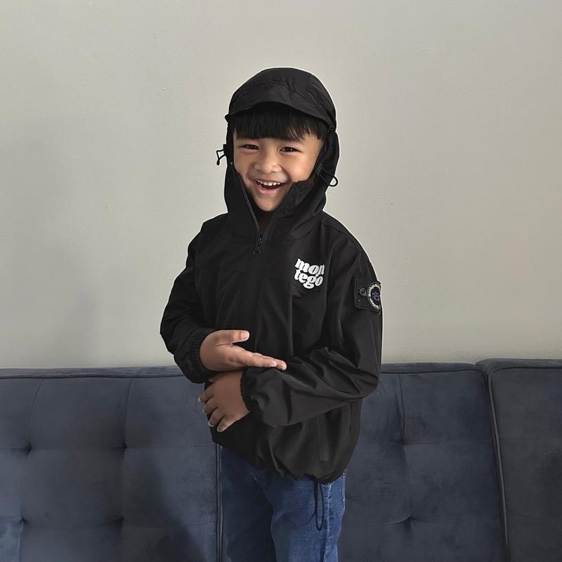 Montego Jaket anak Gorpcore outdoor Waterproof anti angin Fashion 0