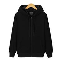 Gambar Waniqlo - Jaket Zipper Polos Unisex - Abu Tua - Hitam, M dari Waniqlo Kota Administrasi Jakarta Pusat 3 Tokopedia