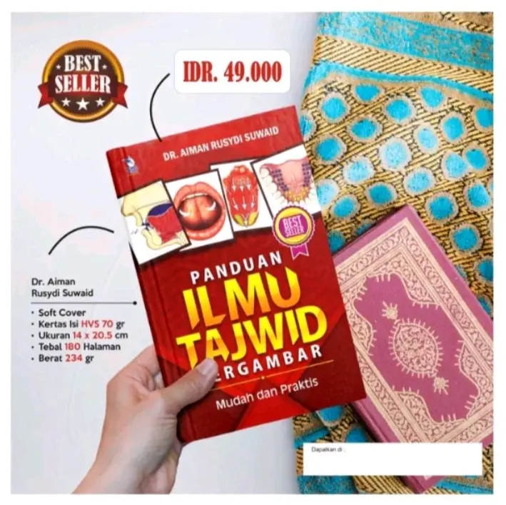 PANDUAN ILMU TAJWID BERGAMBAR DR. AIMAN RUSYDI SUWAID 1