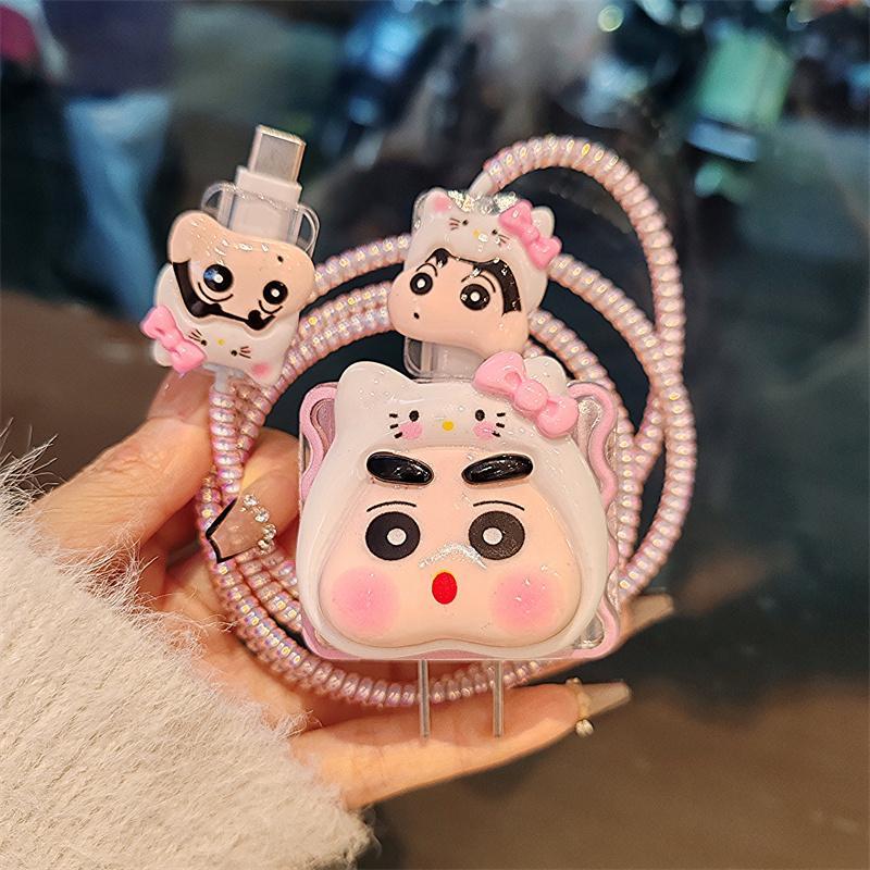Product Introduction of Vỏ bảo vệ Bộ sạc iPhone, Vỏ bảo vệ cáp dữ liệu, Vỏ bảo vệ, Thích hợp cho đầu sạc nhanh iPhone 18 / 20W, Thiết bị cắn cáp dữ liệu, Phong cách đáng yêu, Vỏ mềm, Chống va đập, Chống va đập, Chống cắn 5