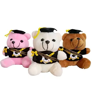 boneka wisuda 13-15cm selendang nama dan logo