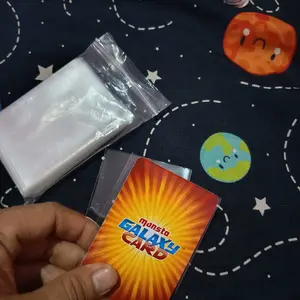 isi 100 pics Inner Slavee Kartu Boboiboy 40 Micron, Photocard bahan Tebal, Ultra Transparan dan Tahan Lama