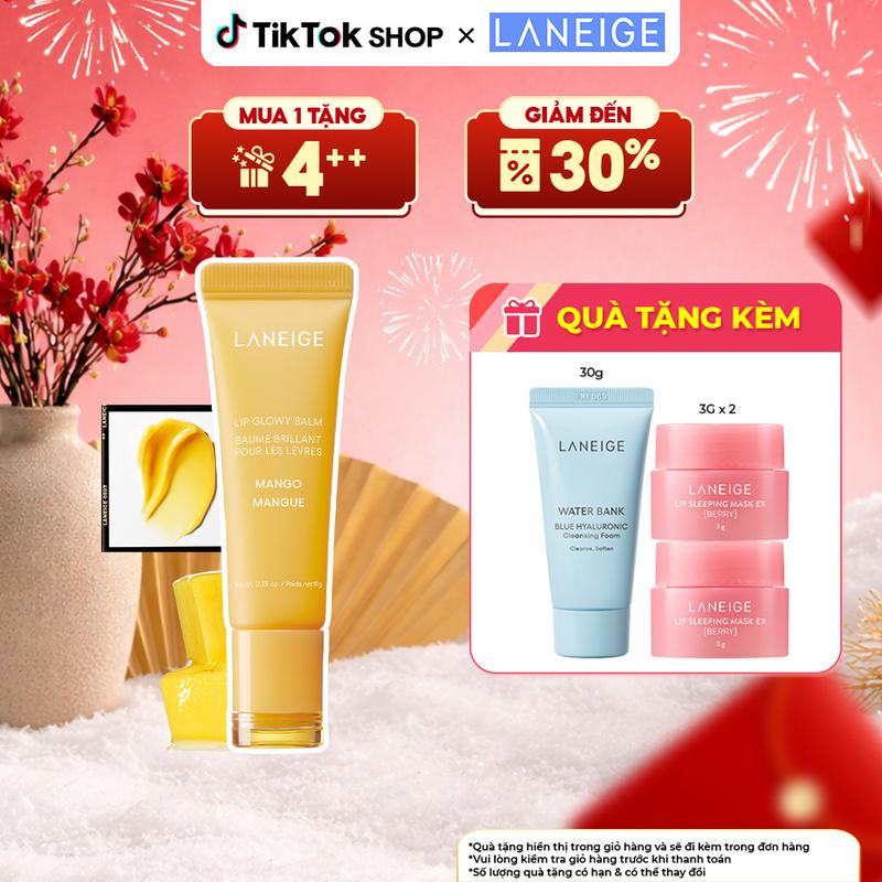  Son Dưỡng Môi LANEIGE Lip Glowy Balm 10g 
