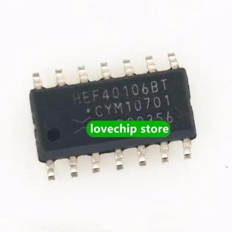 Bộ 20 chip logic HEF40106BT mới nguyên bản, mã SOP 14, mạch tích hợp điện tử…