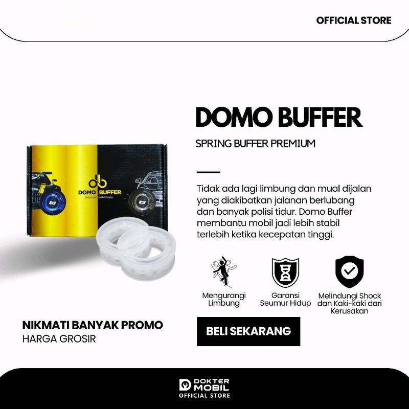 DOMO BUFFER - SPRING BUFFER DAMPER SHOCK MOBIL ANTI LIMBUNG MOBIL JADI STABIL 2