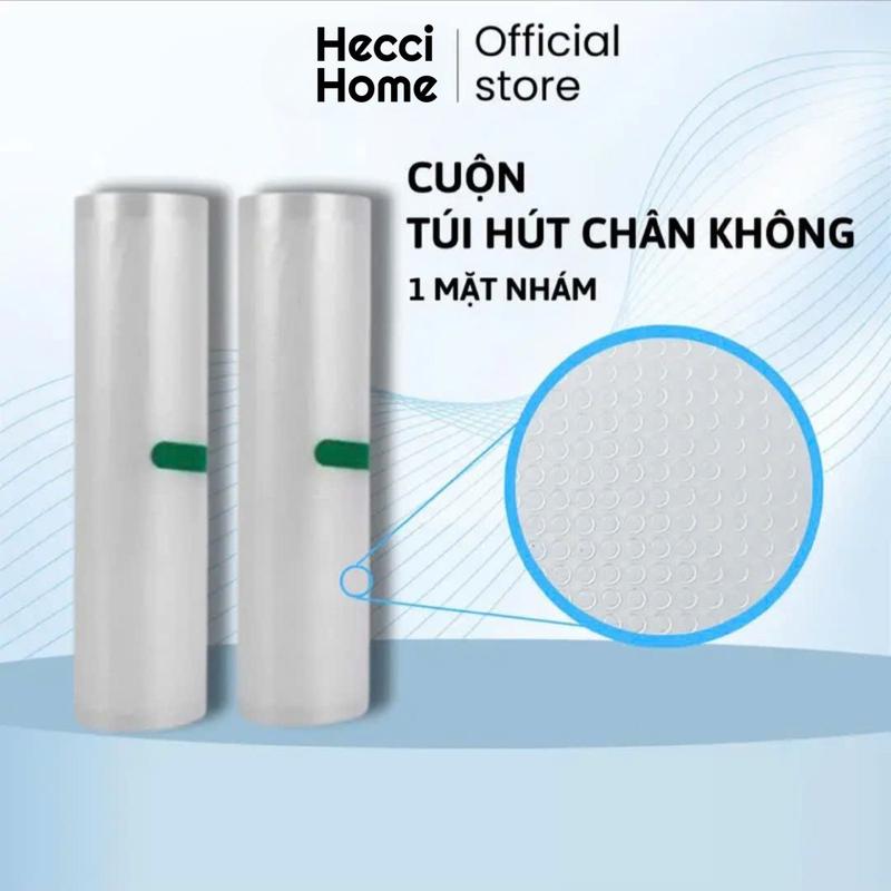   Túi Nhám Dạng Cuộn  Cuộn túi hút chân không 1 mặt nhám 5 mét thân thiện môi trường 