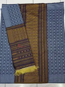 Songket Tumtuman Tumpal Gold TTS D-465