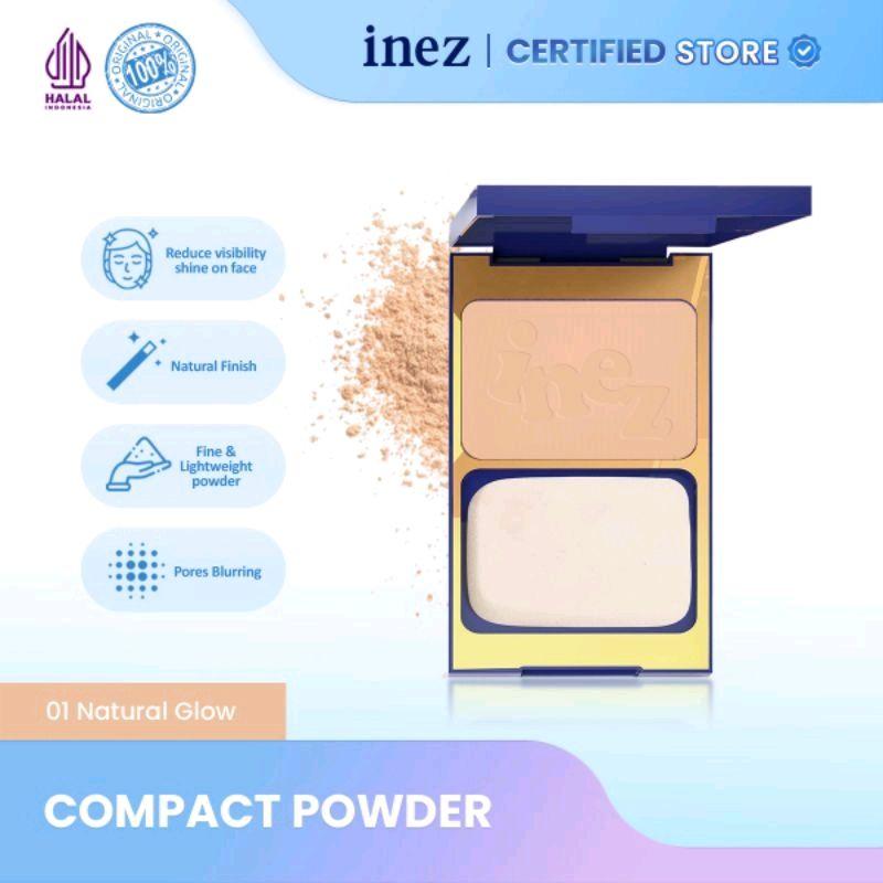 Inez Color Contour Plus Compact Powder (New case) - Shop | Tokopedia
