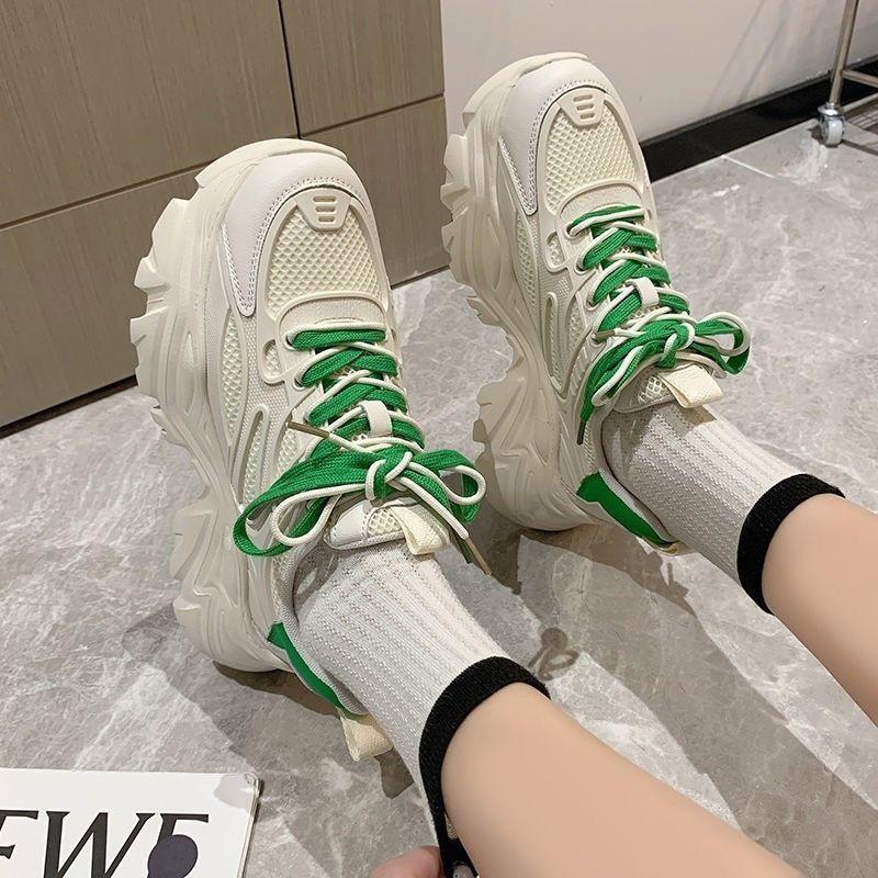 Giày Nữ, Độc Đáo, Dad Shoes, Bộ Sưu Tập Mùa Lò Xo 2024, Đế Tăng Chiều Cao, Dễ Phối Đồ, Thời Trang, Giày Thể Thao Thường Ngày Giày Thể Thao Sneaker 3