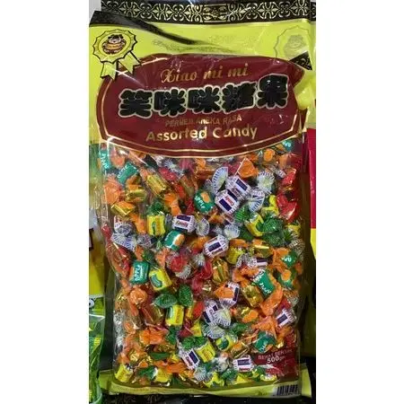 XIOA Mimi Permen Aneka Rasa 500g (Isi -/+ 250pcs) - Cemilan Lemon Jelly Toples - Susu, Snack, Food, Kering, Makanan 2
