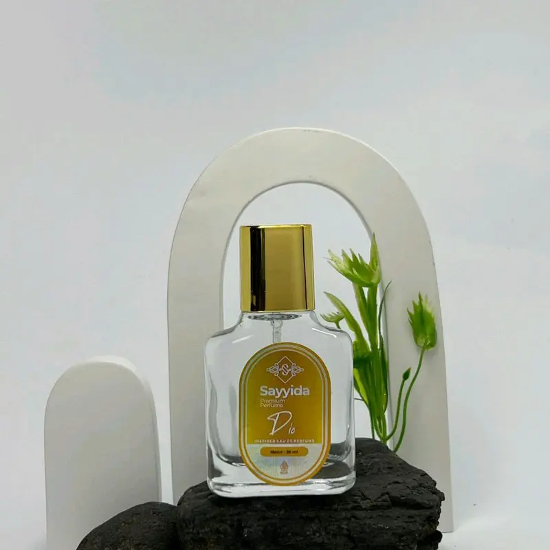 Parfum SAYYIDA Shimmer 50 ml - Wangi Elegan Bunga Melati, Lavender, Ceri & Mawar Tahan Lama - Botol, Lembut, Alis, Manis, Cherry 4