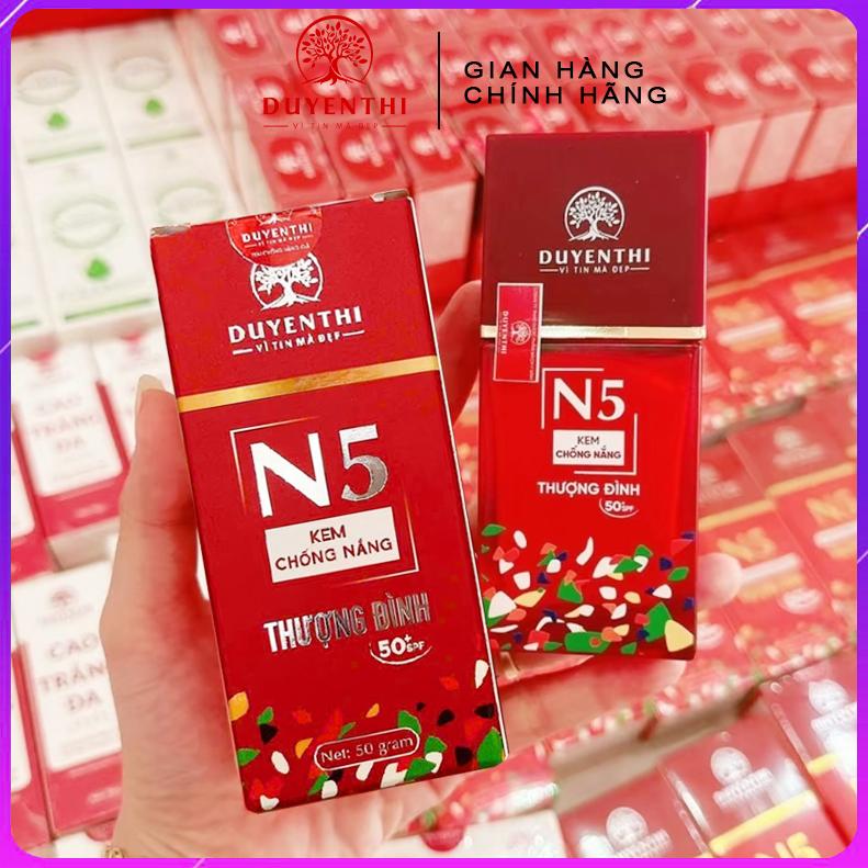 Kem Chống Nắng N5 Duyên Thị Bách Y Sâm Chai 50Gr