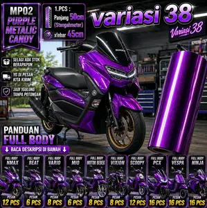 SKOTLET STIKER VIOLET METALIK CANDY UNGU CANDY SCOTLITE UNGU  METALIK CANDY HARGA PROMO BISA COD SKOTLET MOTOR MOBIL KEKINIAN