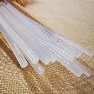 2pcs Isi Refill Lem Tembak Bakar Glue Gun Stick Bening 7mm 11mm panjang 27 CM