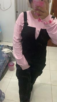 Product Review of HL Cargo Jumpsuit Cargo- Overall Katun Baju Kodok Kantong Cargo Realpict from S**n 1