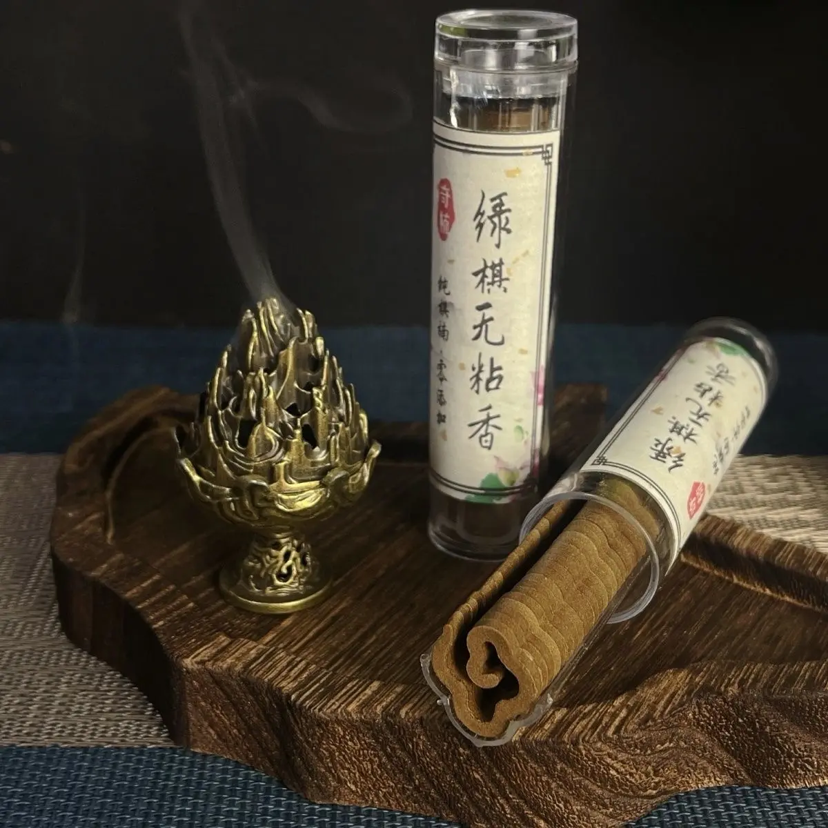 Hainan Qinan 100% Pure Coin Incense (40-42 pieces)