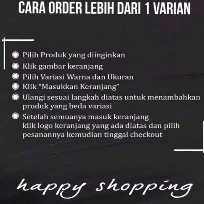Kemeja polos pria lengan pendek list baju formal hem kantor casual atasan cowok Katun 6