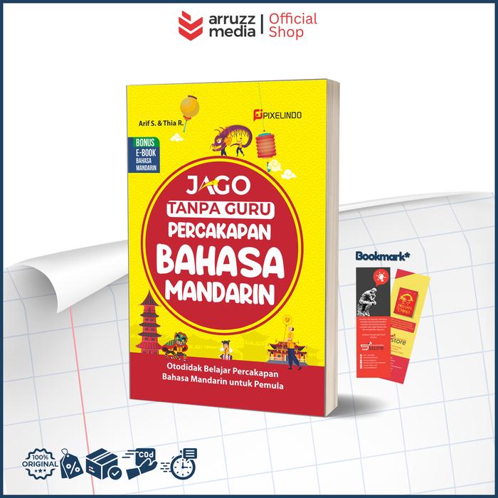 Gambar Buku Jago Tanpa Guru Percakapan Bahasa Mandarin dari arruzzmediastore Kab. Sleman Tokopedia