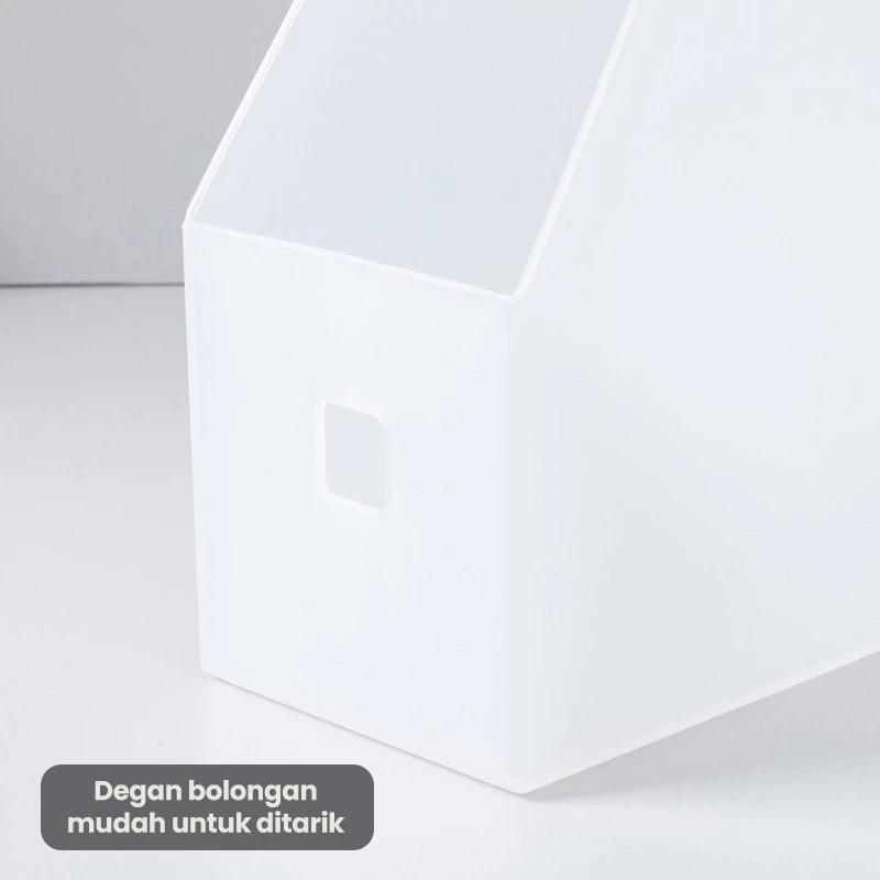 Halu Rak File Organizer Box Tempat File Dokumen Majalah Odner Bindex Serbaguna Rak Box File Magazine Keeper HRM335 6