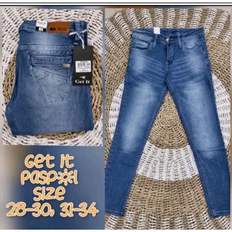 CELANA JEANS SKINNY GET IT PASPOL SKINY JEANS GET IT PREMIUM 0
