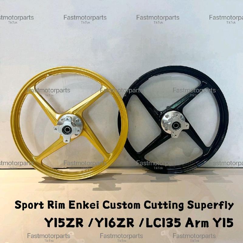 Superfly Custom Rim Sport Rim Enkei Custom Cutting Superfly Y15ZR /Y16ZR /LC135 Arm ...