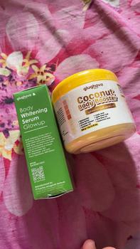 Product Review of GLUGHAVA - [ BUNDLING TAHAP 3 ]- ( Coconut GINSENG 250gr + B!ang Serum 50ML- Alpha Arbutin 45gr )- (3 Barang) from C**r g**s 1