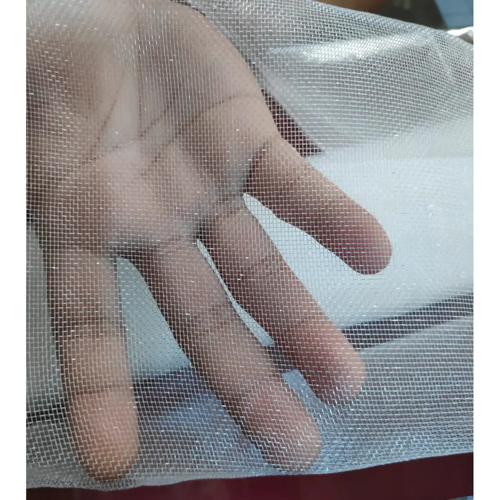 KASA NYAMUK HALUS JARING NYAMUK PUTIH NILON INSECT NETT SCREEN