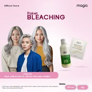 [Paket Bleaching] Bleaching Powder 20gr + Oxidising 20 vol 100ml