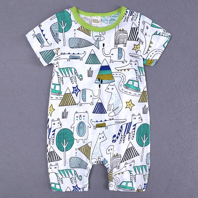 Product Introduction of Baby Sleepwear Pyjamas For Newborn Boy Romper Jumpsuit Infant Girl Cotton Summer Toddler Clothing 27