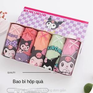 Quần Dài Lót Bé Gái, Chất Liệu Cotton Mềm Mại Và Thoáng Khí, In Hình Hoạt Hình, Đóng Hộp, Thích Hợp Cho Trẻ Em, Quần Dài, Quần Đùi, Không Kẹp PP, 7-37kg, Hàng Mới Về 0