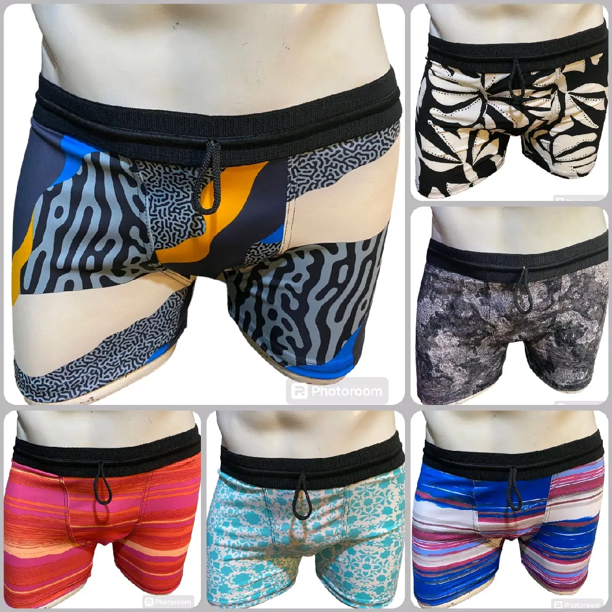 [1Lusin]BELI 1 GRATIS 1 CELANA DALAM BOXER PRIA/CD BOXER COWOK  Katun Spandex Motif Lembut Dewasa