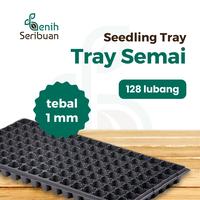 Gambar Tray Semai Pot Tray Tebal 1 MM Lubang 128 Media Tanam Semai Benih - Benih Seribuan - Tray Semai 128 dari Benih Seribuan Kab. Boyolali 1 Tokopedia