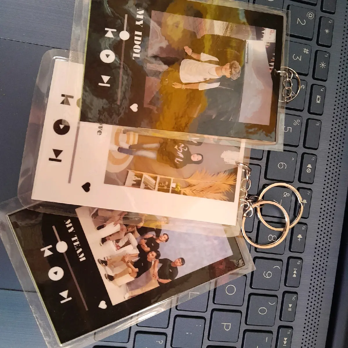 gantungan kunci poto polaroid, bebas custom poto
