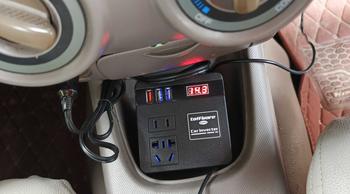 Product Review of Inverter Charger Mobil 100W Watt 12/24V Colokan Universal 3 USB Converter Konverter Fast Charging Adaptor Car Power Cigarette Plug from ** A**n 2