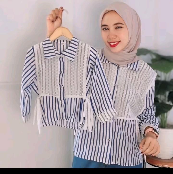 baju kemeja couple ibu dan anak banyak ukuran ny bahan nya Katun 4
