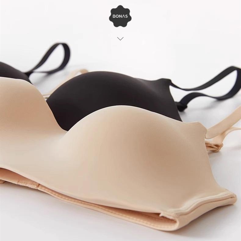 Product Introduction of Áo Ngực Liền Mạch Cho Nữ, 4 Màu, Một Mảnh, Cảm Giác Thạch, Che Phủ 3 / 4, Liền Mạch, Tất Cả Các Mùa 17