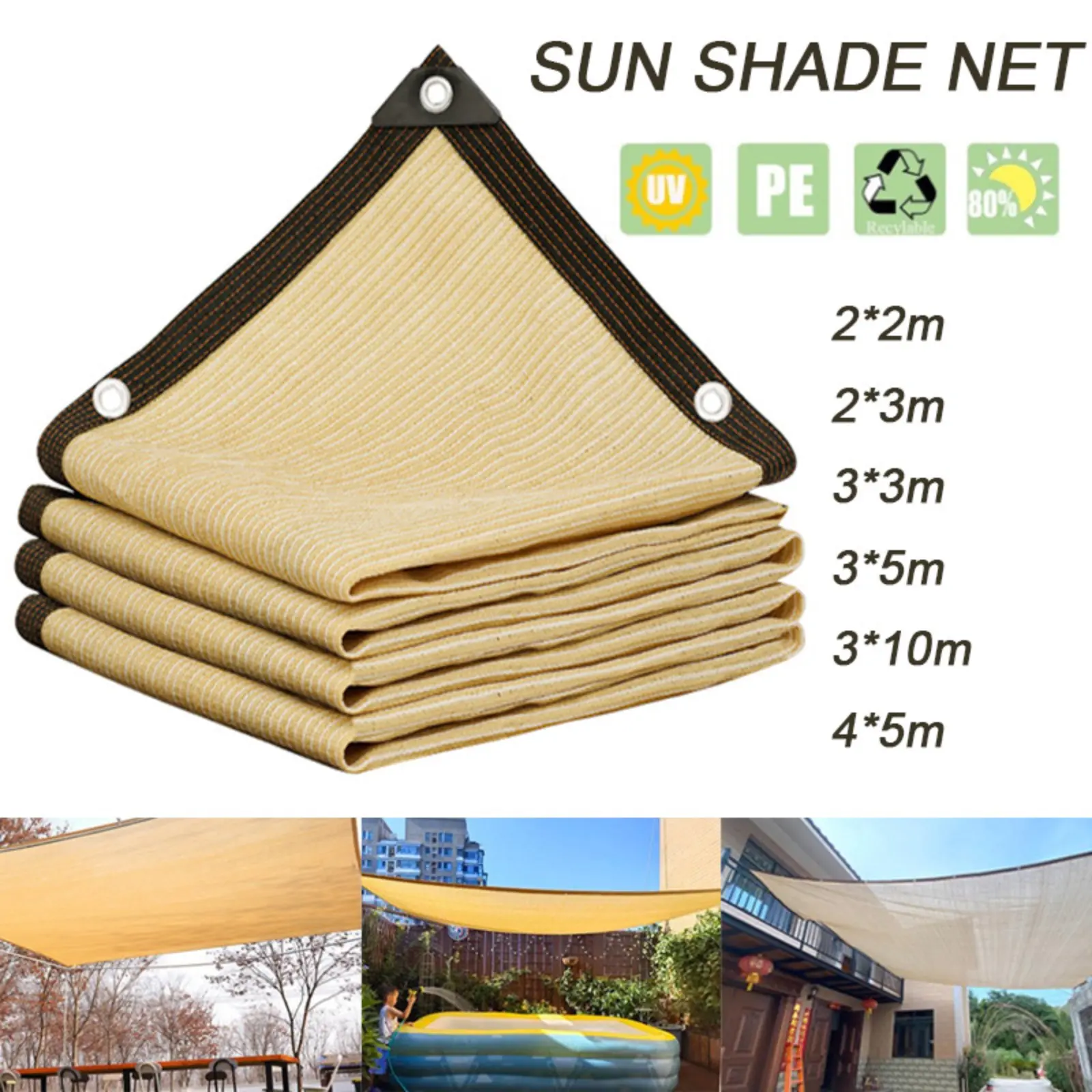 【Ready Stock】Paranet 99% Anti UV SunShade Net / Jaring Peneduh / Coklat Jaring Taman Paranet / Paranet Shading Net / Jaring Peneduh Ultraviolet / Jaring Peneduh Matahari / Jaring Peneduh Rumah Kaca / Nylon Anti Panas Enkripsi / Jaring Peneduh Taman