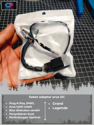 Soket adaptor arus DC untuk grand prima lagenda