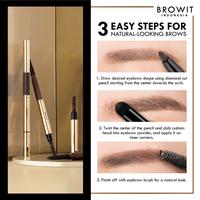 Gambar BROWIT TRIO TIPS EYEBROW PENCIL / PENCIL ALIS 3IN1 / ORIGINAL THAILAND - #Wood Brown dari BROWIT Kota Administrasi Jakarta Barat 5 Tokopedia