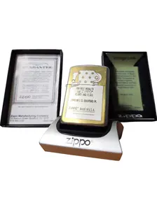 Pemantik Elektrik Motif Gold dan Silver Original